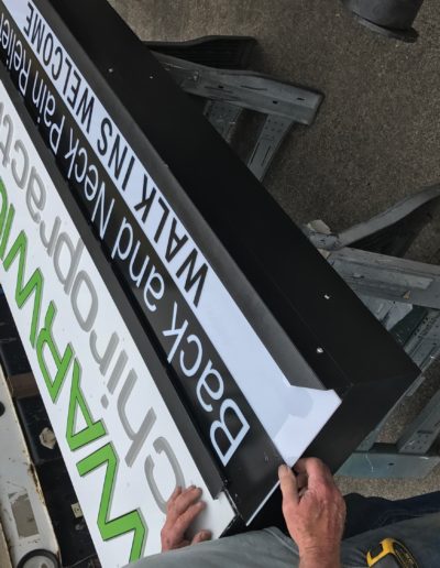 Warwick sign coming together