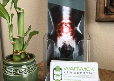 warwick chiropractic brochures