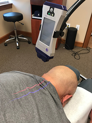 laser treatment at Warwick chiropractic