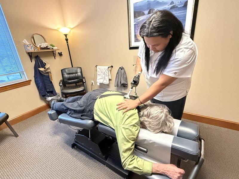 Chiropractic and massage therapy combined